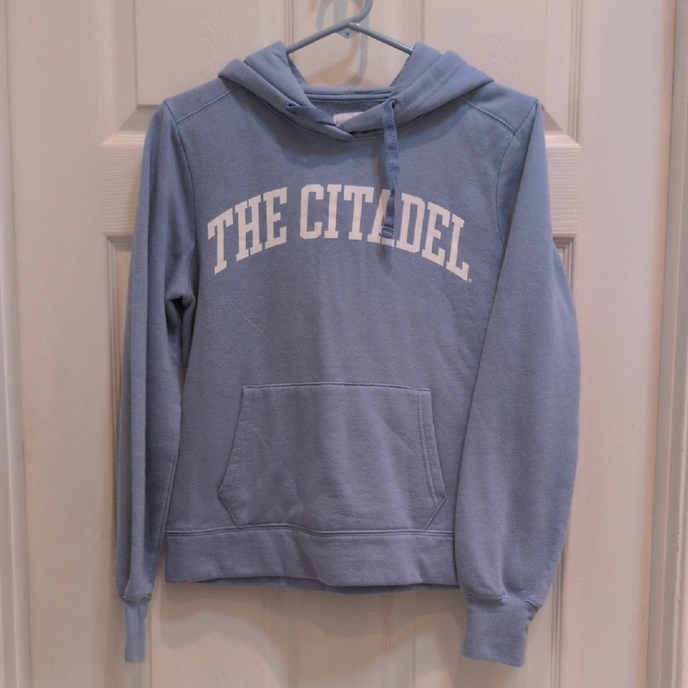 Redshirt Women's Baby Blue Fleece Lined Citadel Hoodie w/Kangaroo Pockets Size S